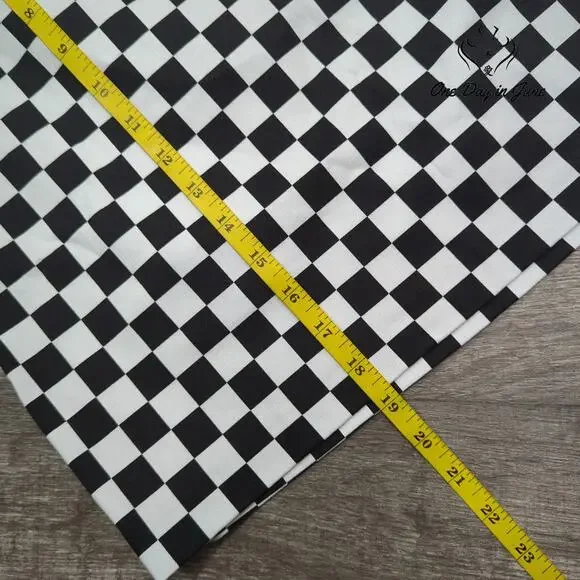 Karl Lagerfeld Checkered Mini Skirt Size S - Picture 4 of 5